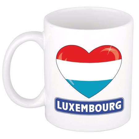 Heart Luxembourg mug 300 ml