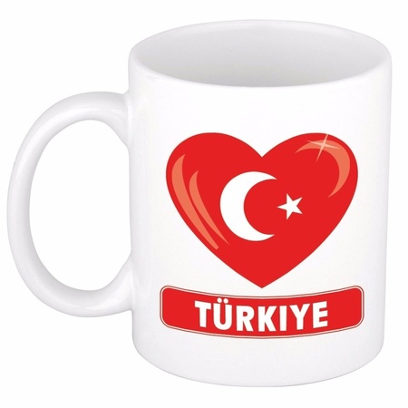 Heart Turkey mug 300 ml