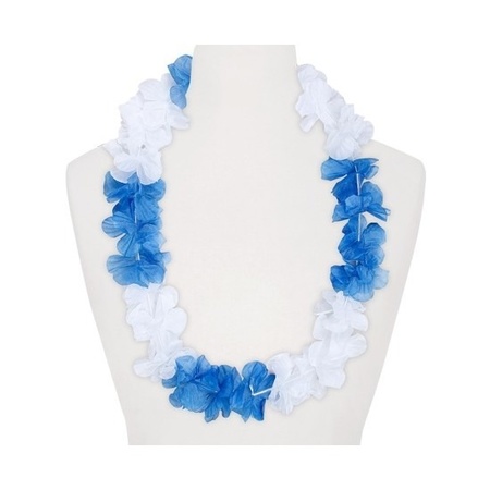 Toppers - Hawaii slinger wit/blauw 