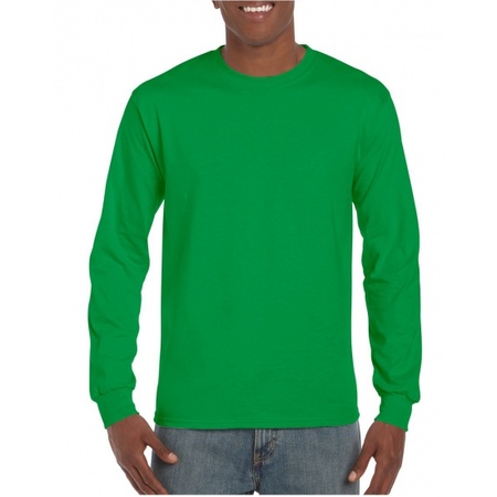 Long Sleeve t-shirt for men kelly green