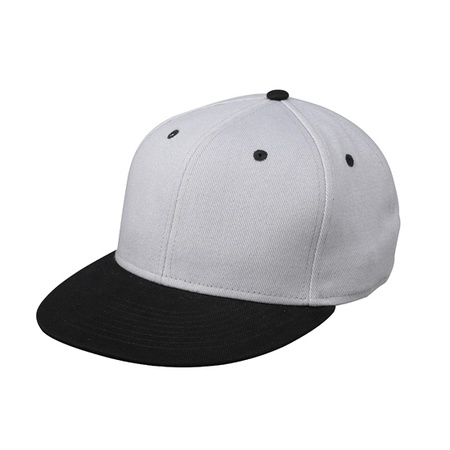 Hiphop cap silver/black