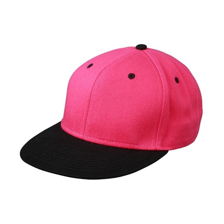 Hiphop cap black/pink