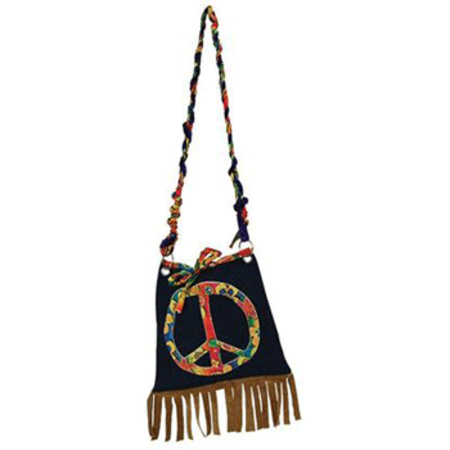Hippie schoudertas Peace