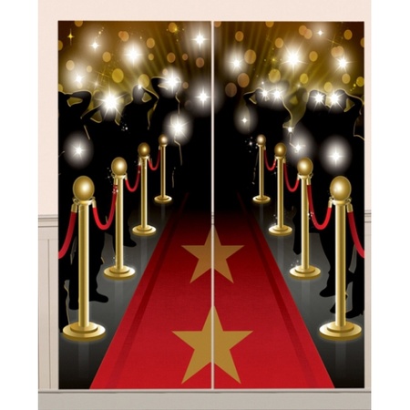 Hollywood red carpet scene setter 165 x 82 cm