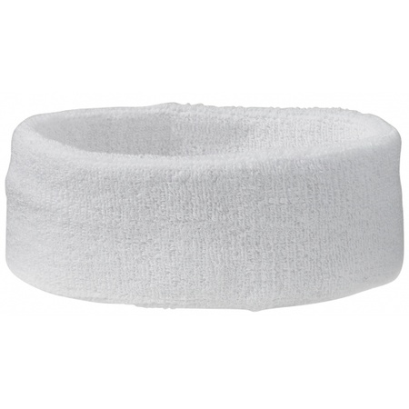 White headband for sport