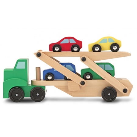 Wooden car transporter