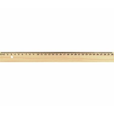 Wooden ruler 30 cm