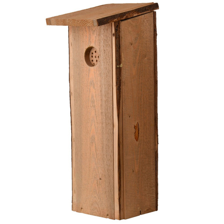 Wooden nesting bird house 54 cm for woodpecker