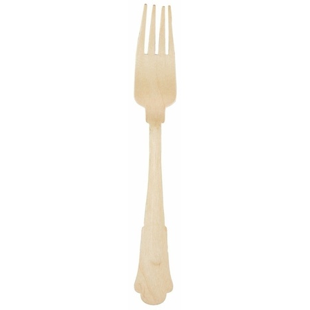 Wooden forks 32 pieces