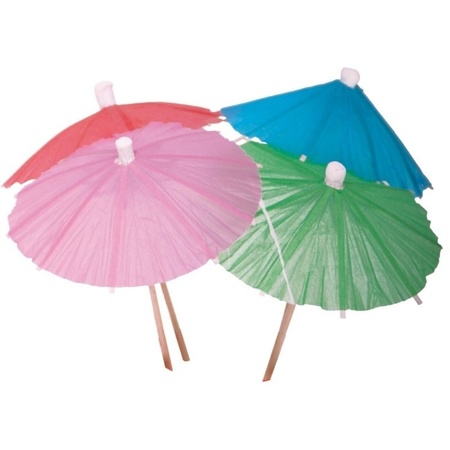 IJs parasols gekleurd 75 stuks