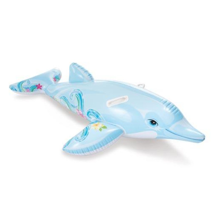Intex inflatable dolphin 175 cm ride-on toy