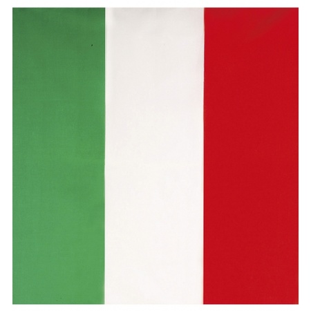 Italiaanse vlag hoofddoek bandana 55 cm