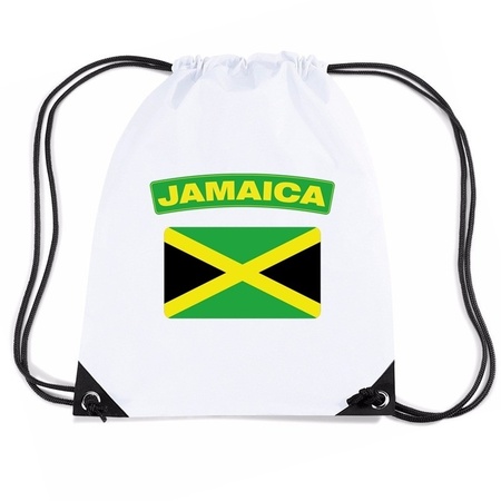 Jamaica flag nylon bag 
