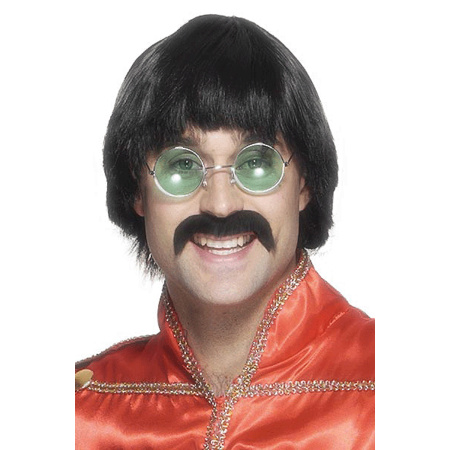 Jaren 60/70 Beatles look a like verkleed heren pruik