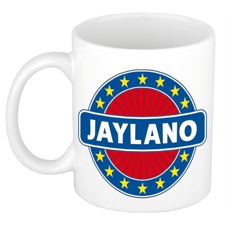 Jaylano naam koffie mok / beker 300 ml