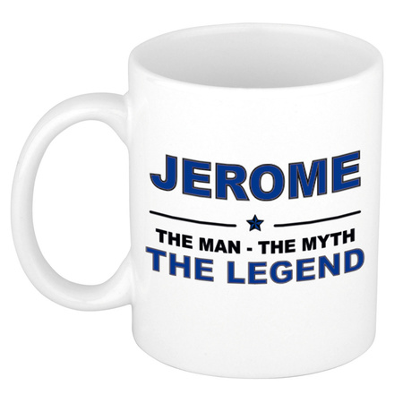 Jerome The man, The myth the legend cadeau koffie mok / thee beker 300 ml