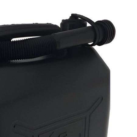 Jerrycan 10 liter zwart voor brandstof