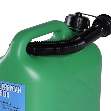 Jerrycan voor brandstof 5 liter groen