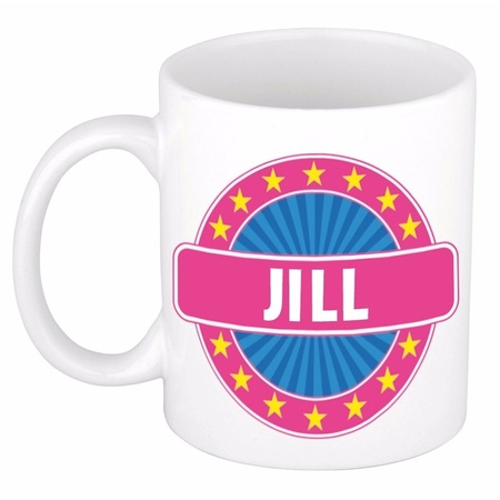 Jill naam koffie mok / beker 300 ml