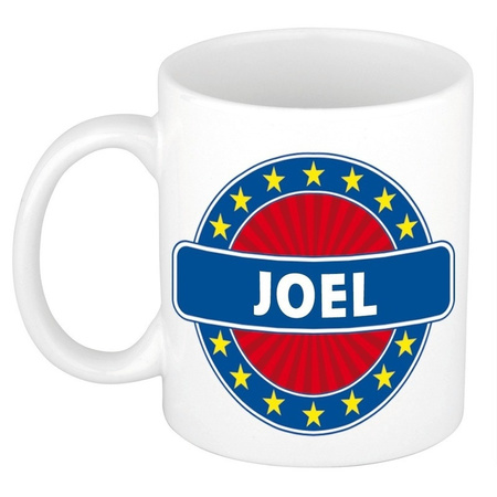 Joel naam koffie mok / beker 300 ml