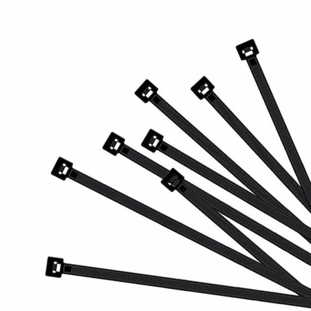 Kabelbinders zwart 100 x 2,5 mm 100 stuks