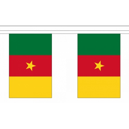 Kameroen vlaggenlijn 9 m
