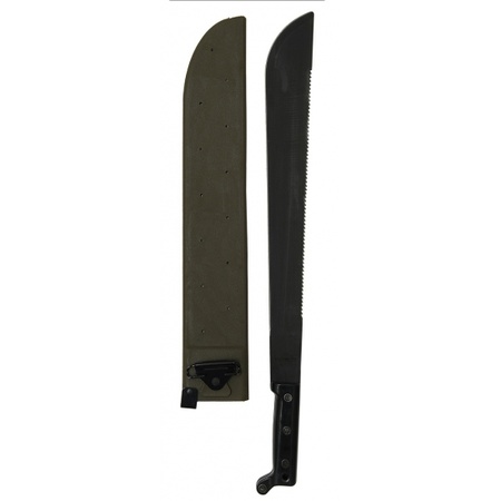 Machete with saw and slipcover