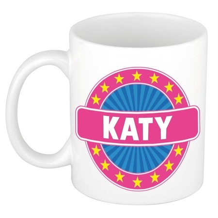 Katy naam koffie mok / beker 300 ml
