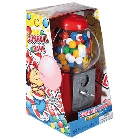 Kauwgomballen automaat 22 cm