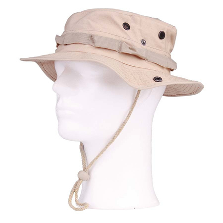 Khaki bush hoed van ripstop