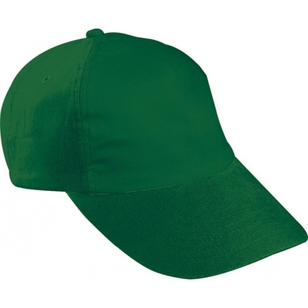 Kids baseball caps dark green