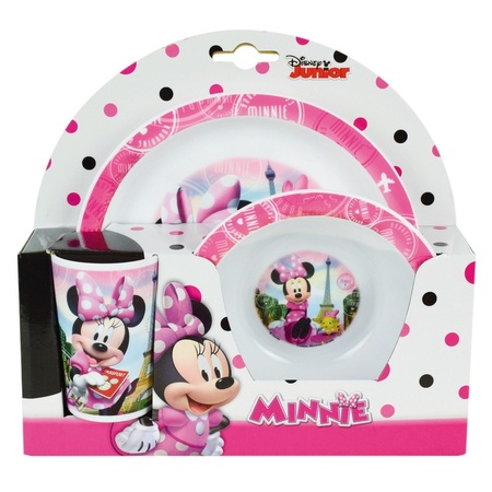 Kinder ontbijt set Disney Minnie Mouse 3-delig