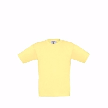T-shirt kids light yellow