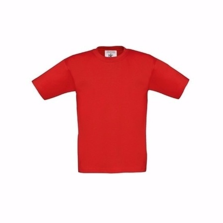 Kinder t-shirt rood 