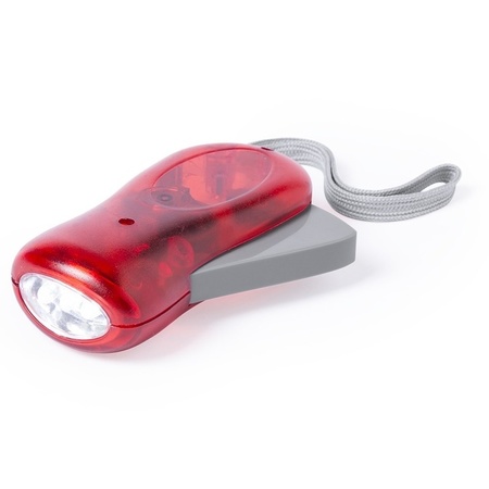 Dyno torch squeeze flashlight red 10,5 cm