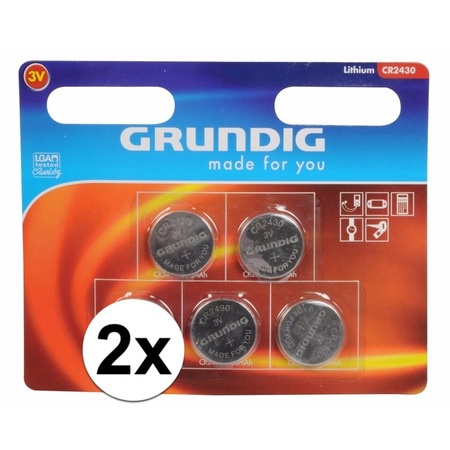 Button cell battery 10 pieces cr2430 3V