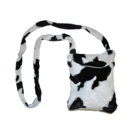 Cow shoulder bag