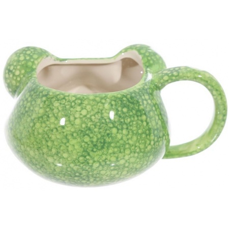 Coffee mug frog