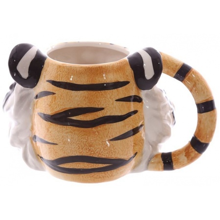 Koffie mok tijger