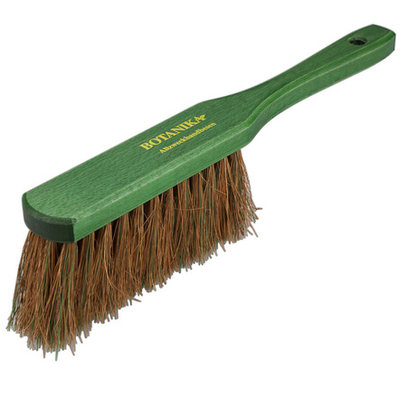 Dustpan and tin black/green made of metal for outside