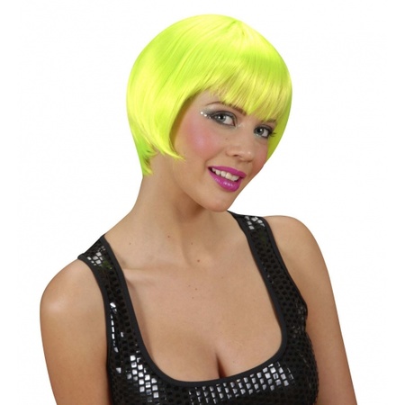 Green bobline ladies wigs