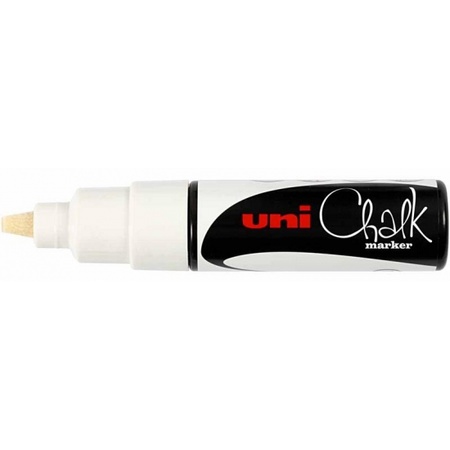 Chalkboard marker white 8 mm