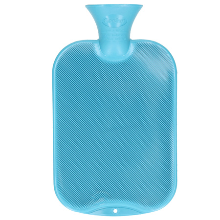 Hot water bottle  blue 2L