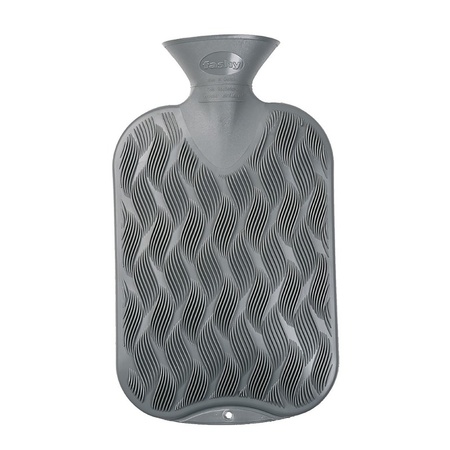 Hot water bottle gray 2 liter