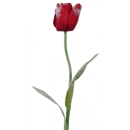 Kunst tulp rood 65 cm
