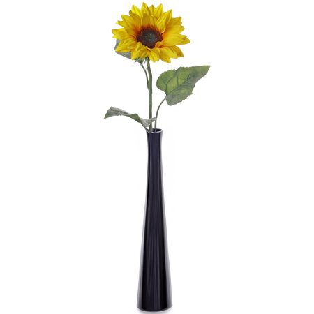 Topart Artificial Sun flower branch - 81 cm - yellow - artificial silk flowers