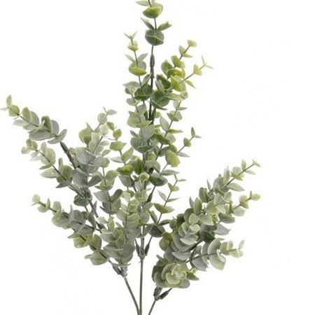 Kunstplant Eucalyptus - groen -  takken - 68 cm