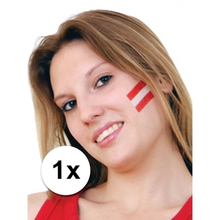 Landen vlag tattoo Oostenrijk