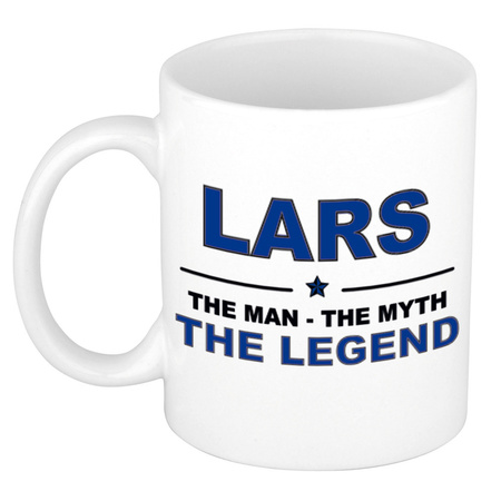 Lars The man, The myth the legend name mug 300 ml
