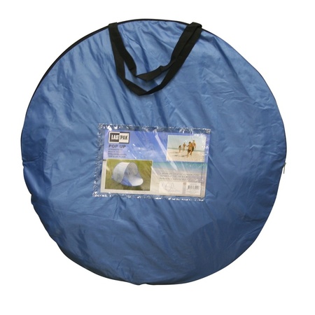 Pop-up beach tent blue